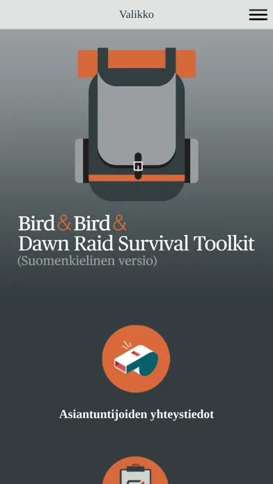 Bird&Bird Dawn Raid App应用截图