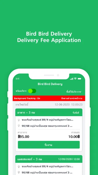Captures d'écran de Bird Bird Delivery Rider