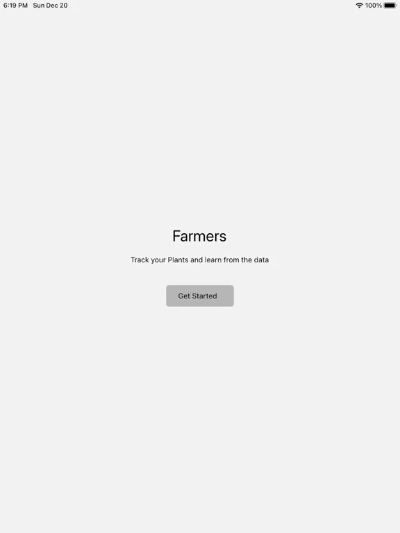 Grove - Plant Tracking iPad  Screenshots