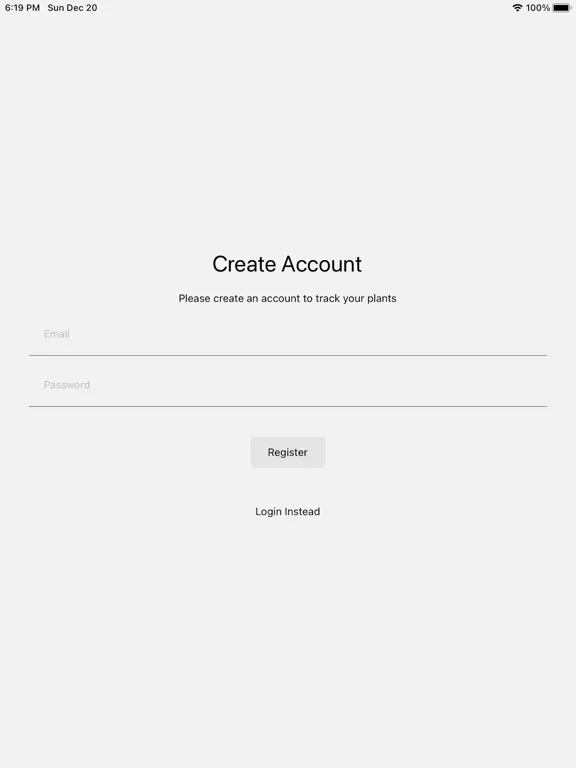 Grove - Plant Tracking iPad  Screenshots