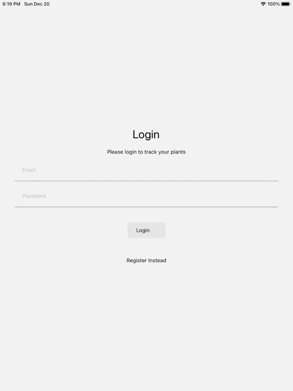 Grove - Plant Tracking iPad  Screenshots