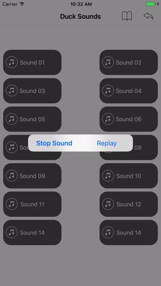 Capturas de pantalla de Duck Soundboard
