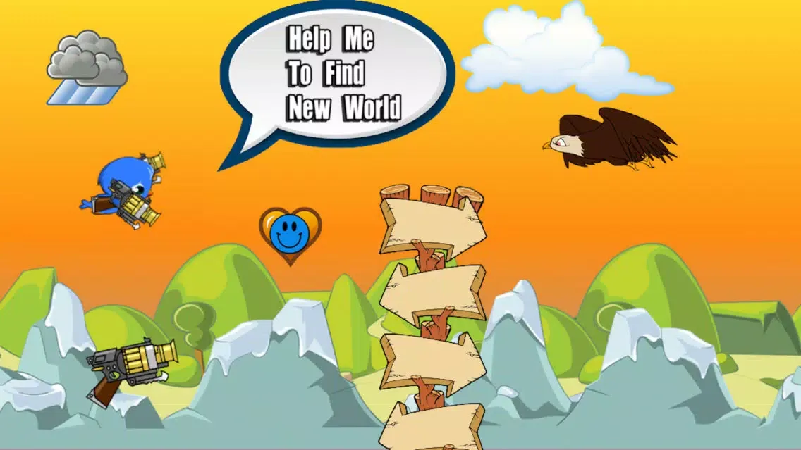 Screenshot di Blue Baby Birds Adventures
