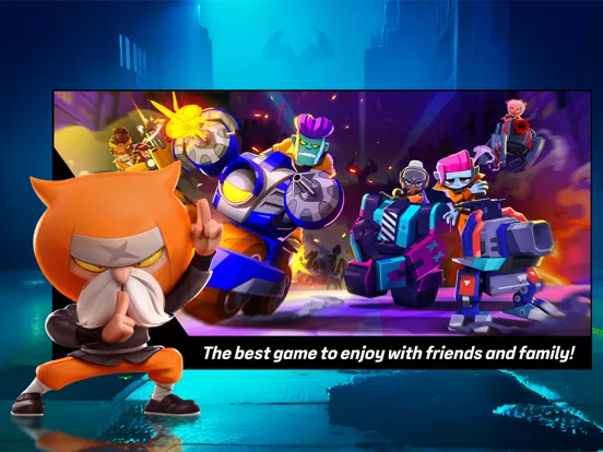 ภาพหน้าจอของ Villains: Robot BattleRoyale iPad 