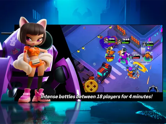 ภาพหน้าจอของ Villains: Robot BattleRoyale iPad 