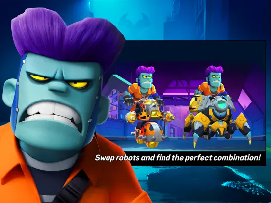 ภาพหน้าจอของ Villains: Robot BattleRoyale iPad 