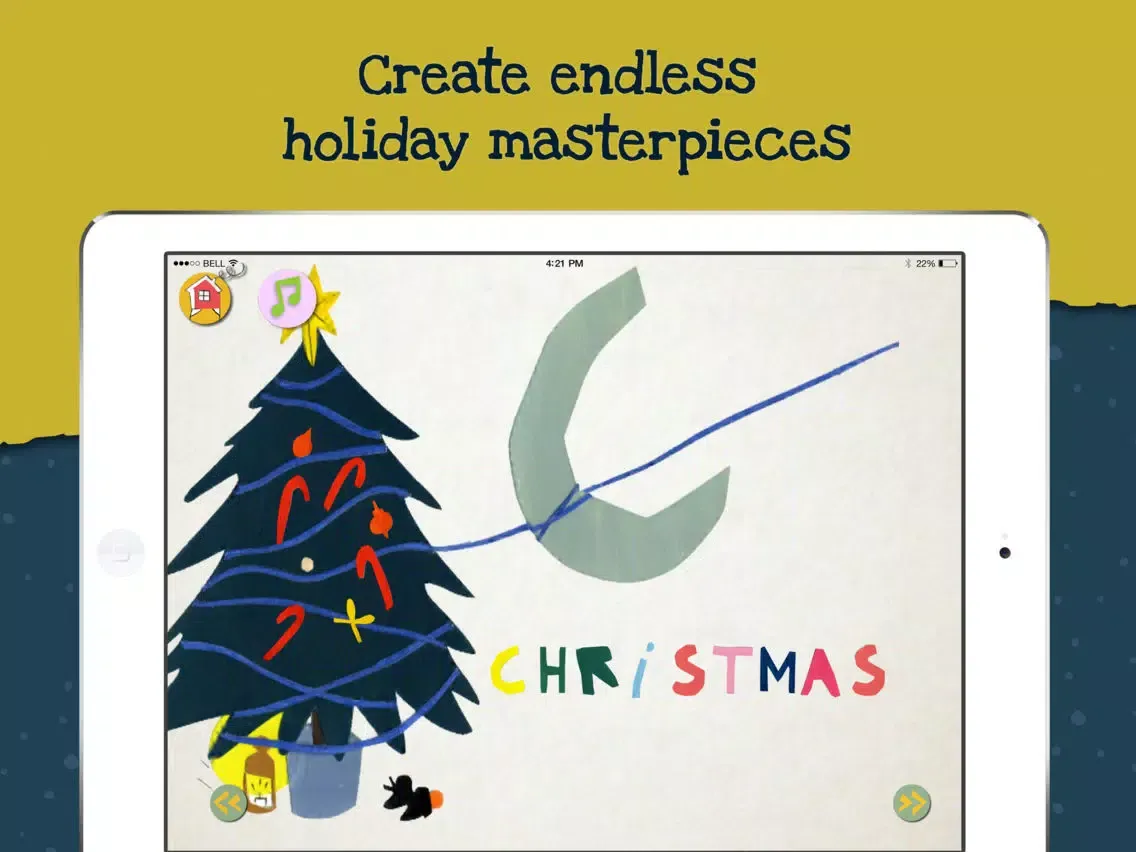 ABCs: The Art of Christmas iPad 應用截圖