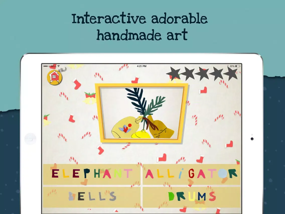 ABCs: The Art of Christmas iPad 應用截圖