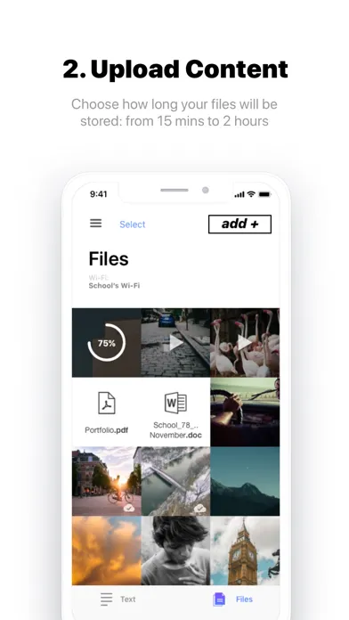 Capturas de pantalla de AirForShare