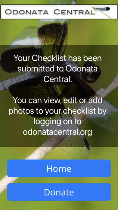 Odonata Central Ekran Görüntüleri