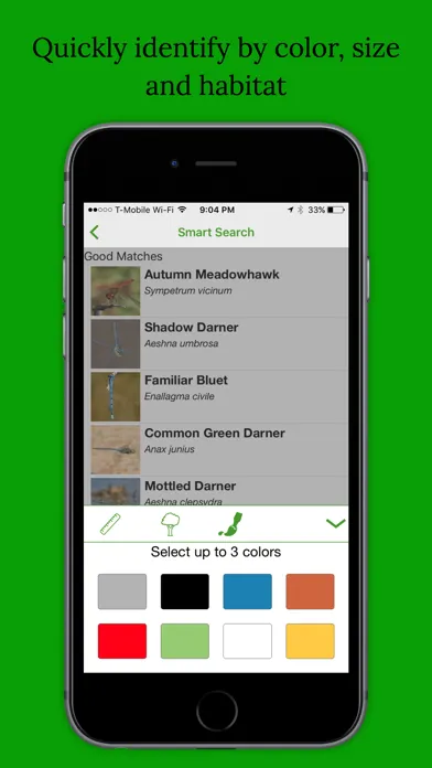Dragonfly Damselfly ID App スクリーンショット