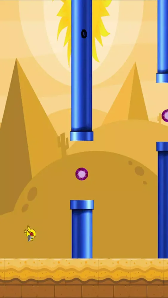 Captures d'écran de Crazy Bird - Go Far As You Can