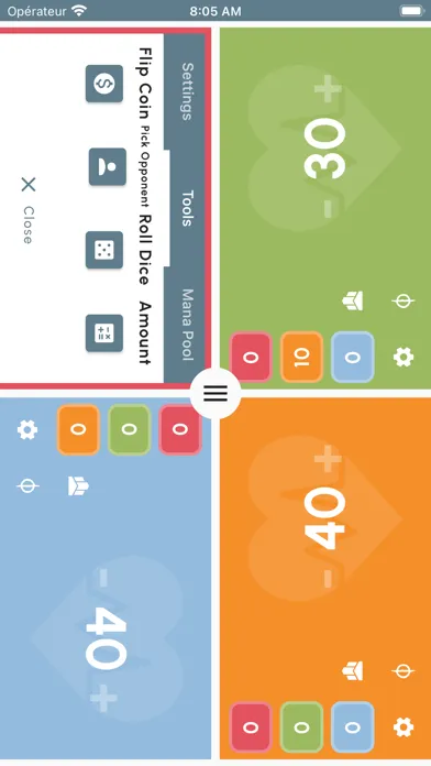 MTG Life Tracker स्क्रीनशॉट