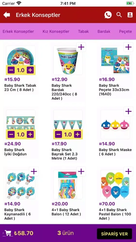 ภาพหน้าจอของ Baloon Store - Balon Siparişi