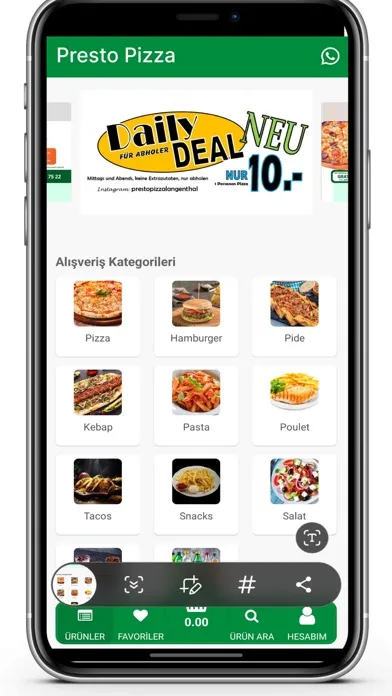 Presto Pizza应用截图