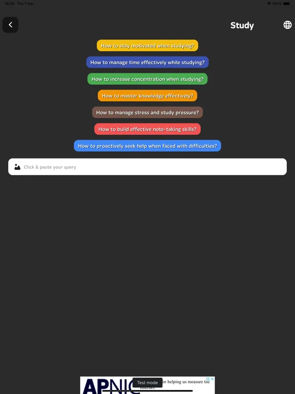 Tangkapan skrin Biro.AI - AI Chatbot Assistant iPad 
