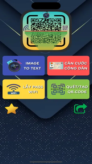 Скриншоты Quét CCCD, pass Wifi, OCR