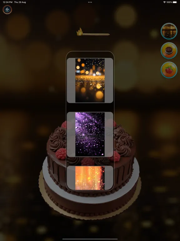 صور Birthday Cake Celebration iPad 