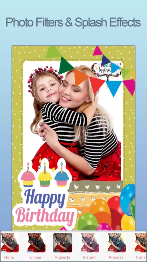 Happy Birthday Photo Frames FX Screenshots