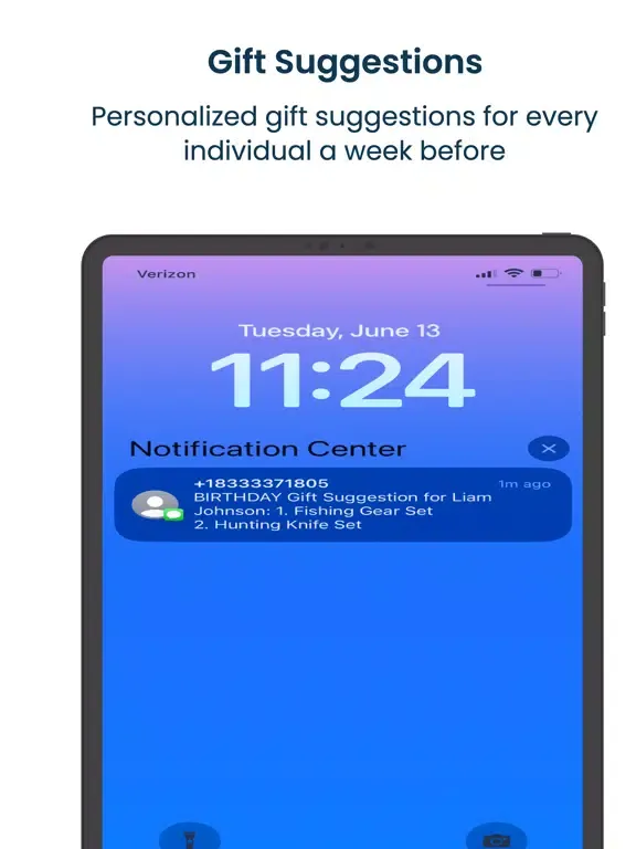 Скриншоты Birthday AI Reminders & Cards iPad 