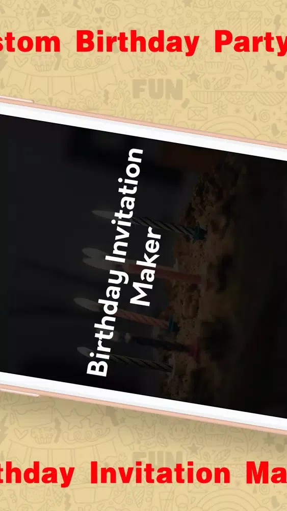 Скриншоты Birthday Invitation Maker