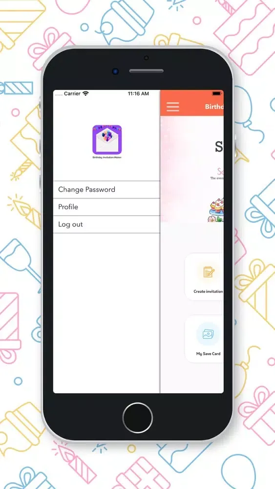 Скриншоты Birthday Invitation Maker
