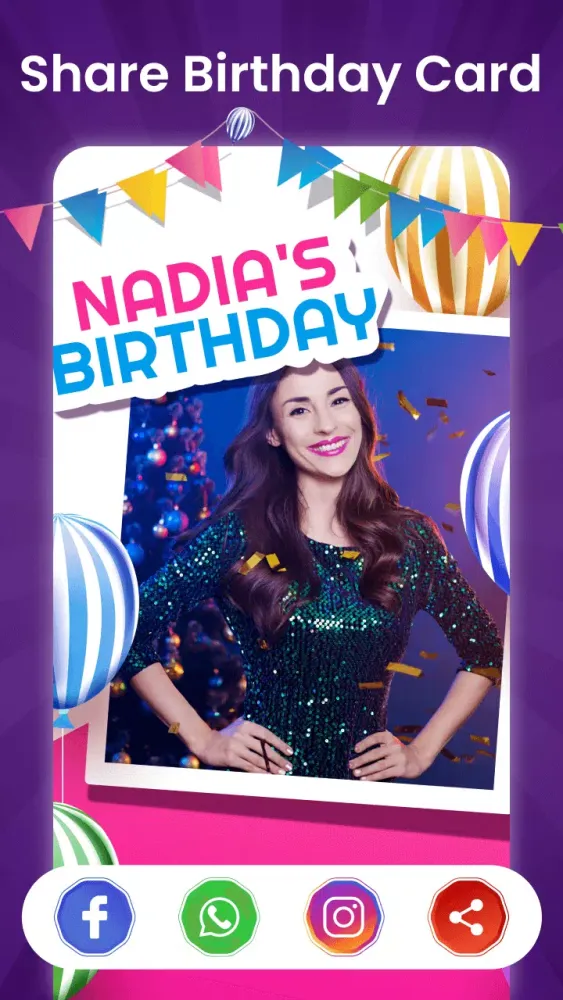 صور Birthday Reel Maker