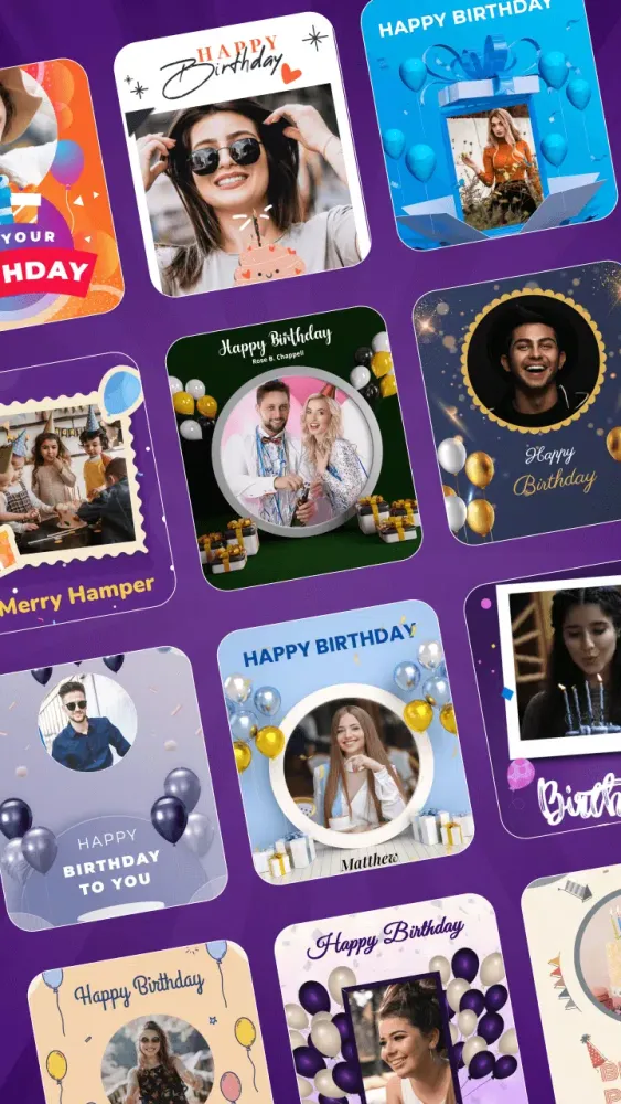 صور Birthday Reel Maker