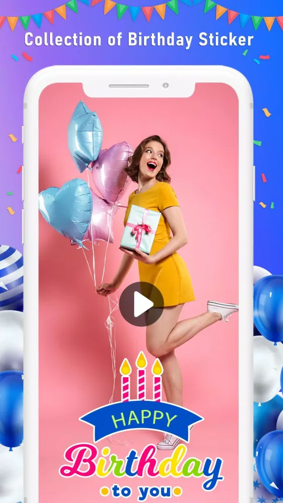 Birthday Video Maker應用截圖