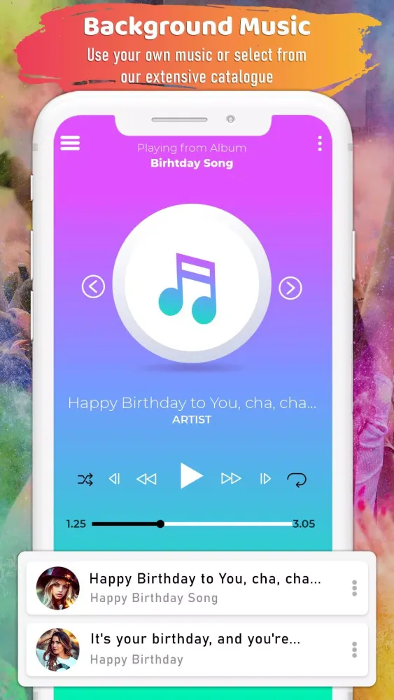 Birthday Video Maker應用截圖