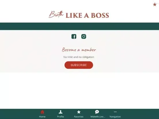 Capturas de tela do Birth like a Boss iPad 