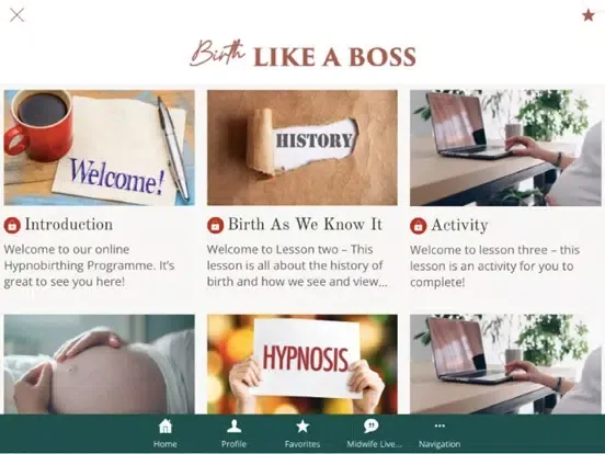 Capturas de tela do Birth like a Boss iPad 