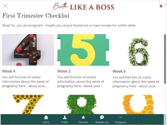 Capturas de tela do Birth like a Boss iPad 