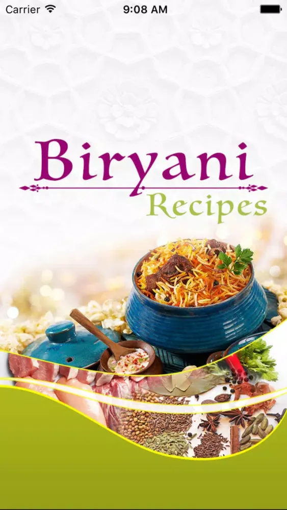 Captures d'écran de Biryani Recipes - Non Veg Meat & Chicken Food 2017