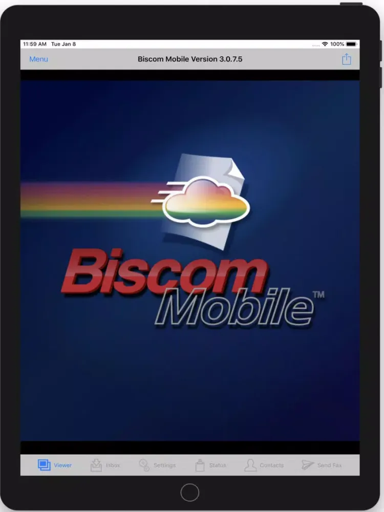 Скриншоты Biscom Enterprise Fax iPad 