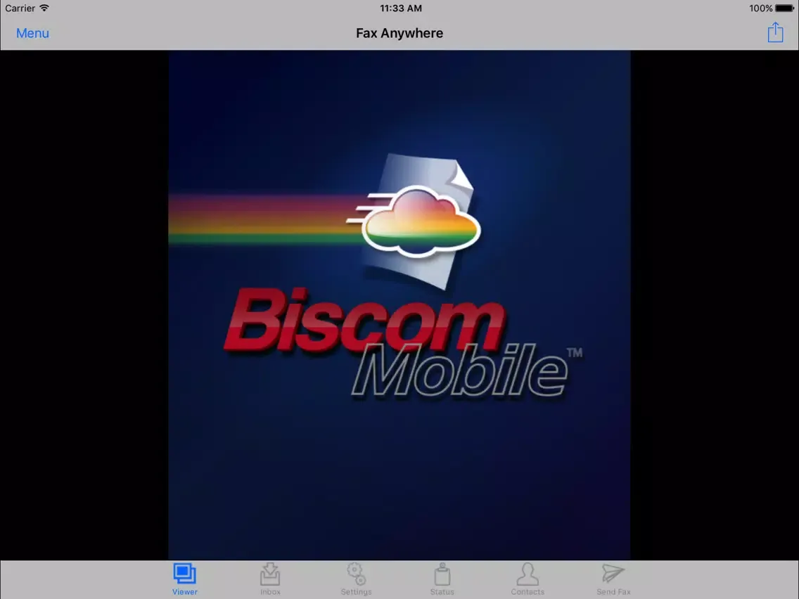Biscom FAXCOM Anywhere iPad  스크린샷