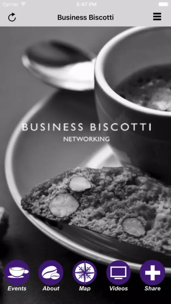 Capturas de pantalla de Business Biscotti Networking