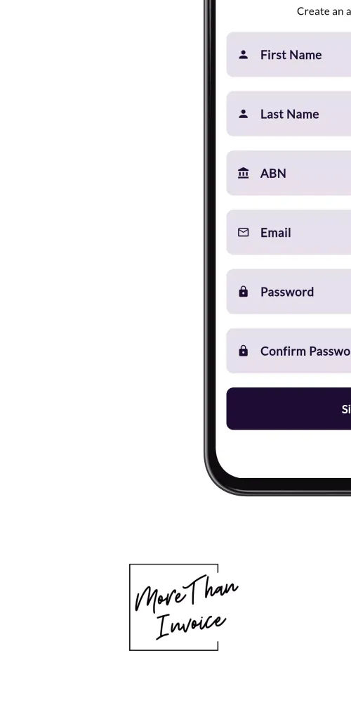 Screenshot di More than - Invoice