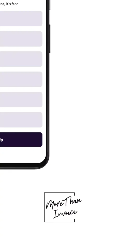 Screenshot di More than - Invoice