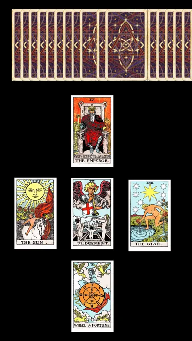 Mystic Tarot スクリーンショット