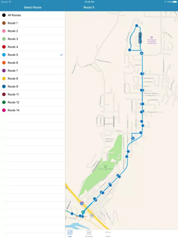 صور Mountain Line Transit iPad 
