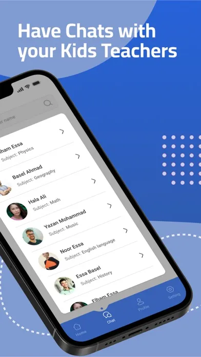 Ảnh chụp màn hình của BISK app