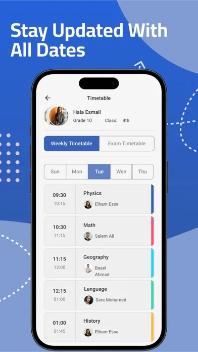 Ảnh chụp màn hình của BISK app