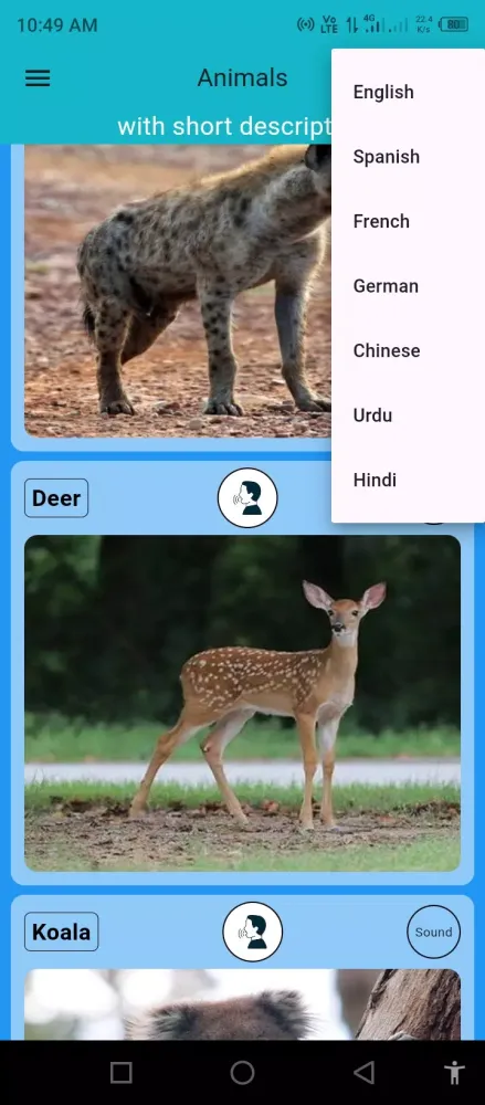 Zoo Speak Screenshots