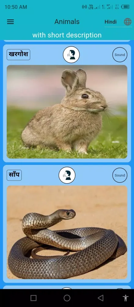 Zoo Speak Screenshots