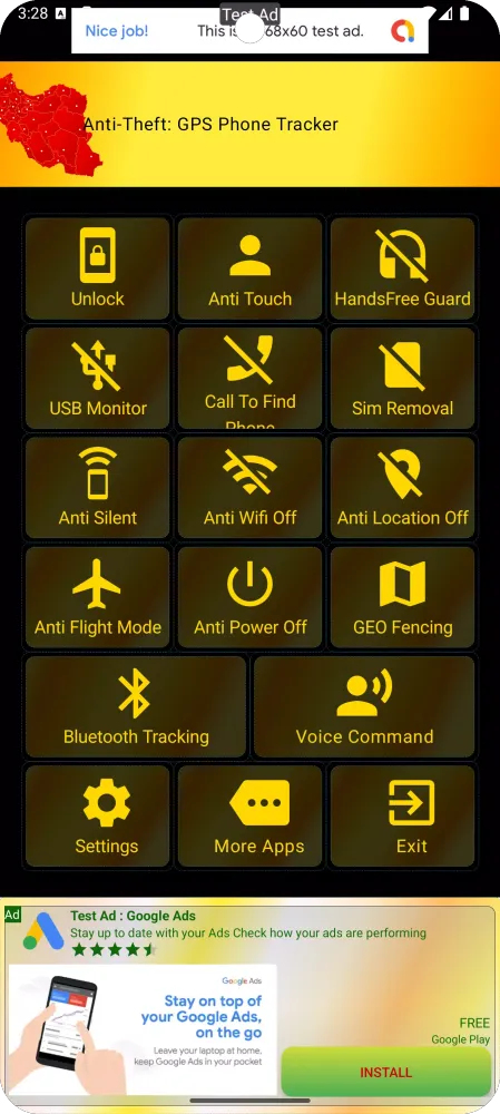 Zrzuty ekranu Anti-Theft : GPS Phone Tracker