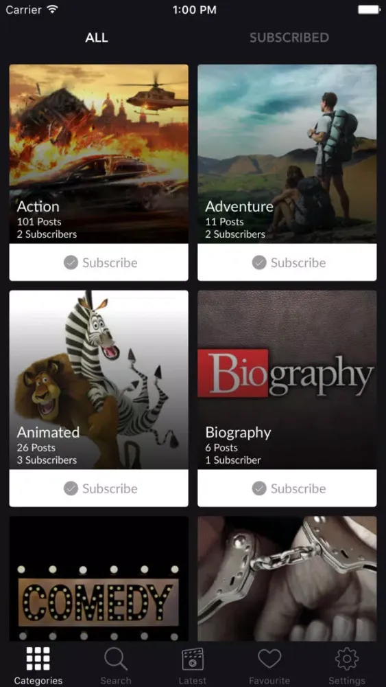 Hollywood Movie Trailers Screenshots