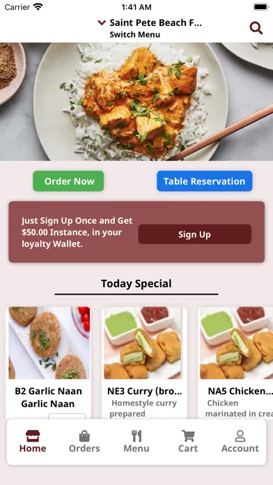 Indian Bistro スクリーンショット