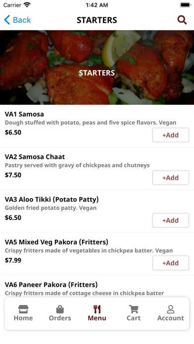Indian Bistro スクリーンショット