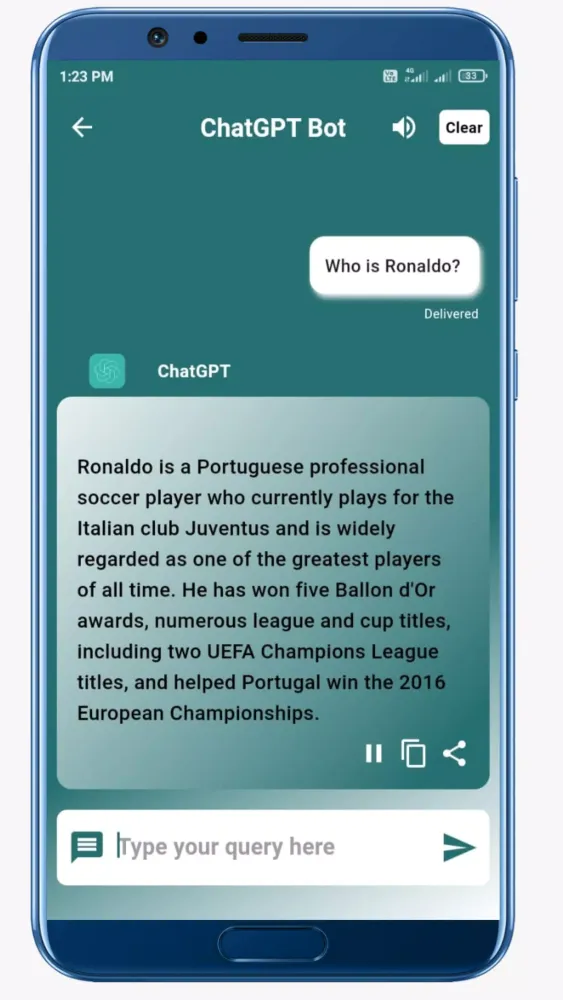 Chat Gpt - Ai Chat Bot سکرین شاٹس